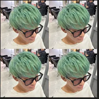 ショート 🔥メンズパーマ 特化 渡辺一翔のヘアスタイル