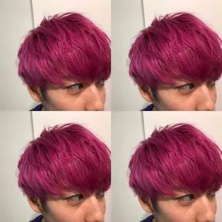 カラー メンズ エフェクトブリーチ 🌟前澤啓太朗のヘアスタイル