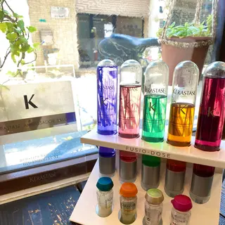 ミディアム カラー ウチダ ユウヤのヘアスタイル