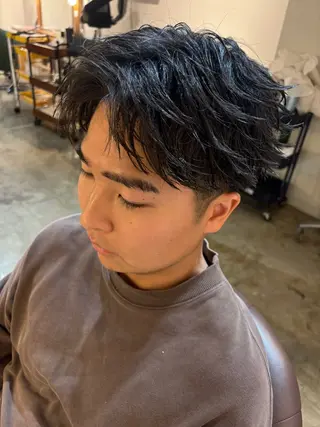 ショート メンズ 🌀メンズパーマ🌀 平川海夢のヘアスタイル