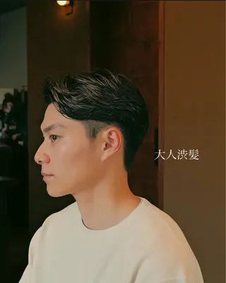 メンズ メンズ似合わせ タチカワユウキのヘアスタイル