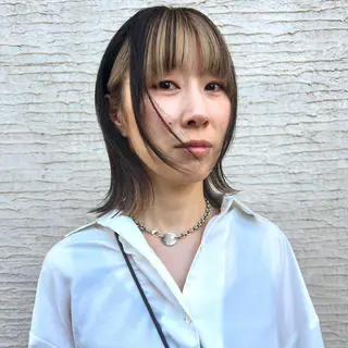 ミディアム 北内 登真のヘアスタイル