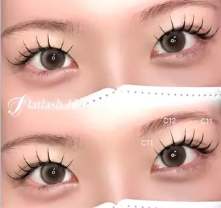 マツエク・マツパ 🌙🧸fein. Miu🧸🌙のマツエク・マツパデザイン
