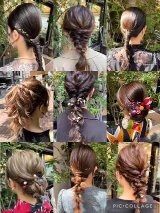 セミロング 早稲田 千尋のヘアスタイル