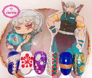 ネイル CROWN プライベートサロンのネイルデザイン