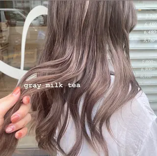ロング カラー ツカハラ リリカ 👒柔らかカラー👒のヘアスタイル