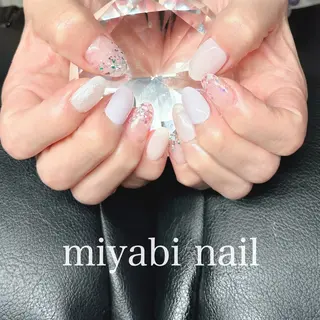 ネイル miyabi nail 桂川駅近くのネイルデザイン