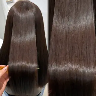 ロング カラー 透明感/チョコカラー 💍TAMA💍のヘアスタイル