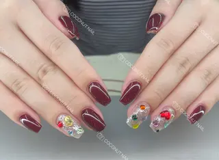 ネイル 神田 ココナッツのネイルデザイン