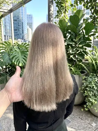 セミロング カラー 海外Style🌱 KOHEIのヘアスタイル