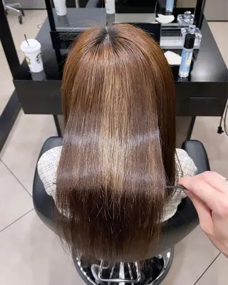 ロング 川田大輝 ナチュラルモードのヘアスタイル