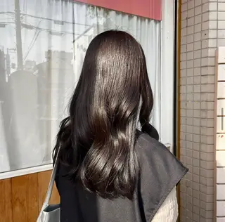 カラー 透明感カラー⭐︎ コナツのヘアスタイル