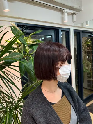 ショート カラー 山中 欧輔のヘアスタイル