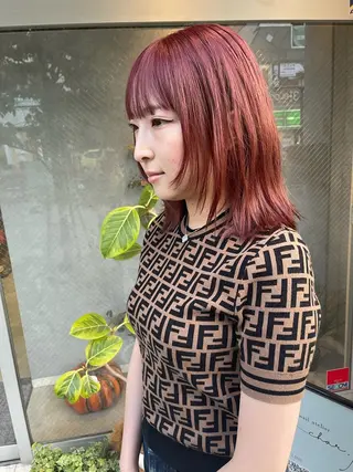 ミディアム アートディレクター ワダヒサノリのヘアスタイル