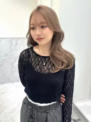 ロング カラー ♡ParveMix NANO♡のヘアスタイル