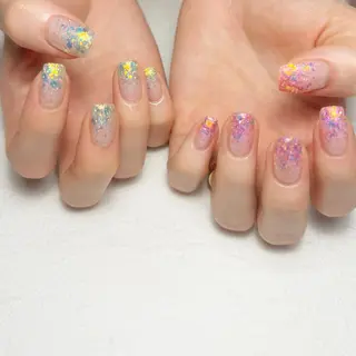 ネイル Aki 💖ゆちたの部屋のネイルデザイン