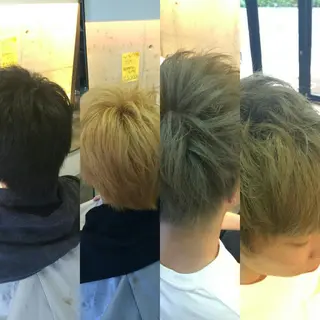 カラー メンズ ショート ★竹本 千春★のヘアスタイル