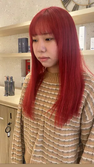ロング 💫扱いやすい ／レイヤー/小林陸のヘアスタイル