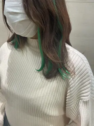 セミロング haf店長 ✂︎タカハシレン✂︎のヘアスタイル
