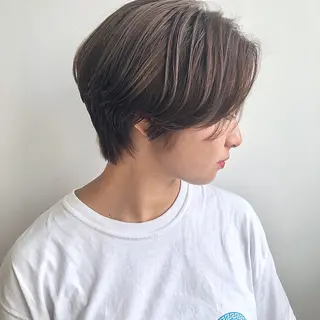 ショート カラー パーマ ヘアアレンジ haruka 🐈のネイルデザイン