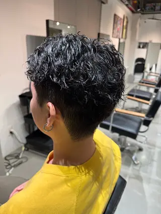 ショート パーマ メンズ パーマ職人 Mizukiのヘアスタイル
