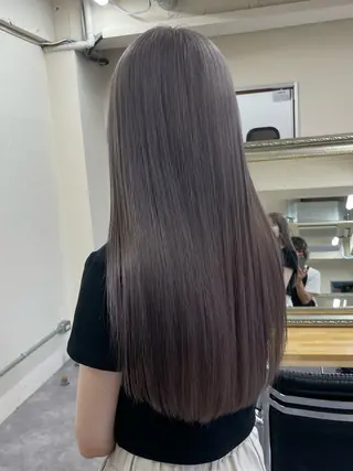 カラー レディースパーマ モデル募集RIKOのヘアスタイル