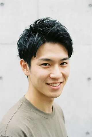 ショート カラー メンズ メンズのモテヘア☁️ はまなか✂︎COLOのヘアスタイル