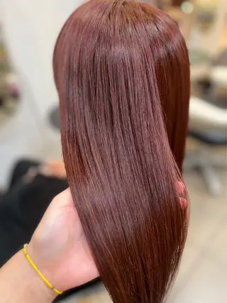 ロング カラー 𝗬𝗨𝗔 🐈‍⬛のヘアスタイル