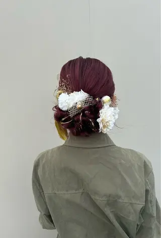 ヘアアレンジ 溝端 美紀のヘアスタイル