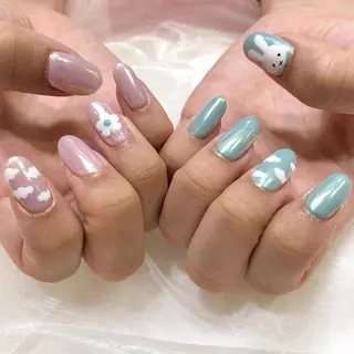 ネイル 新井 ひなののネイルデザイン