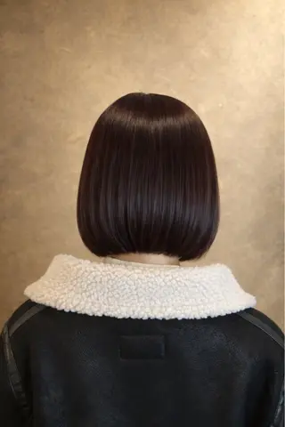 ミディアム 山本 悠理のヘアスタイル