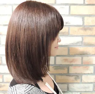 ミディアム カラー 烏山 達也のヘアスタイル