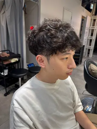 ショート パーマ メンズ 似合う髪型が 分からない方へのヘアスタイル