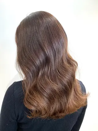 カラー ハルカ ・のヘアスタイル