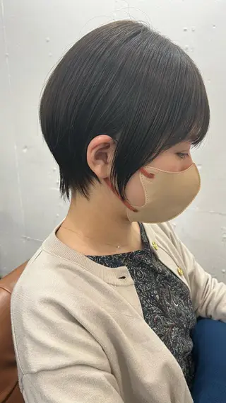 ショート 名駅/艶韓国風ヘア miyabiのヘアスタイル