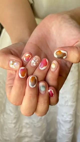 ネイル SOL　nail イマナカのネイルデザイン