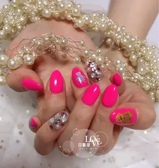 ネイル ラベンダー💖日暮里 ルル💖ネイルのネイルデザイン