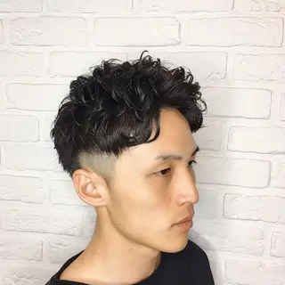 パーマ メンズ メンズサロン rootのヘアスタイル