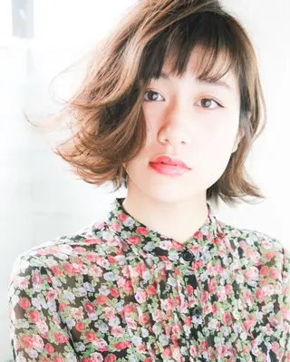 ショート ミディアム 髪質改善縮毛矯正 専門店のヘアスタイル