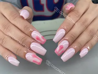 ネイル 神田 ココナッツのネイルデザイン