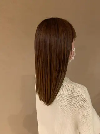 ロング カラー PADOU平松 典幸のヘアスタイル