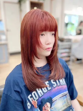 カラー ウルフカット/パーマ Mayo🌛🌀のヘアスタイル