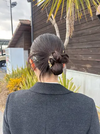 ヘアアレンジ NAGONSTYLE 田村　莉生のヘアスタイル