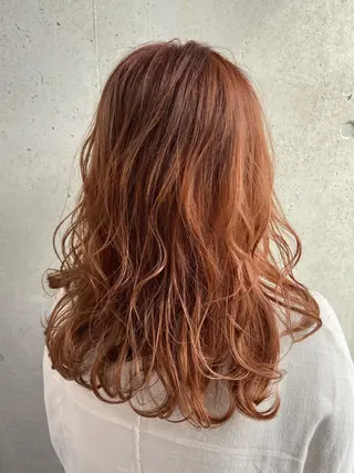 セミロング 川端 康介のヘアスタイル