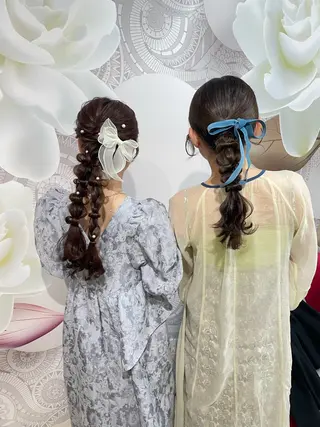 ヘアアレンジ 佐野 優美子のヘアスタイル