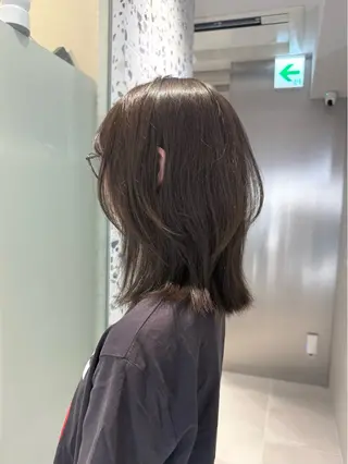 ミディアム カラー 矢野 晃平のヘアスタイル