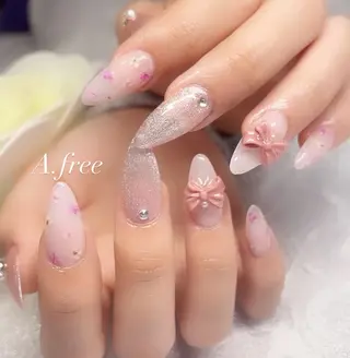 ネイル A.free✧*｡ アレルギー対応✧*｡のネイルデザイン