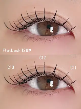 マツエク・マツパ muse Yuiのマツエク・マツパデザイン