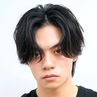 パーマ メンズ 【メンズ特化⚡️】 曲がる矯正/千原涼麻のヘアスタイル