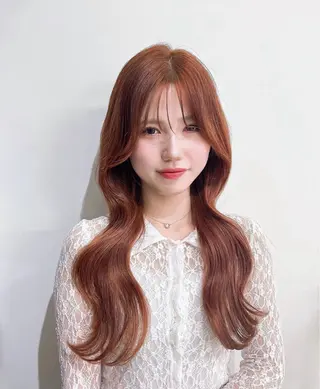 ロング 尾前 了守のヘアスタイル